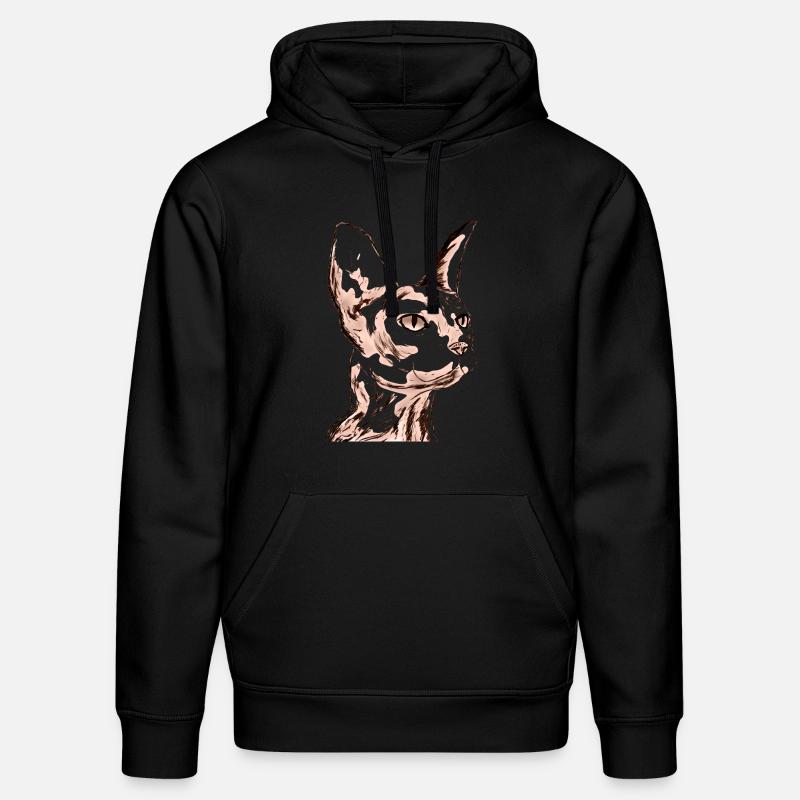 SMALL SPHINX - Stanley/Stella Unisex Bio-Hoodie DRUMMER  - Schwarz