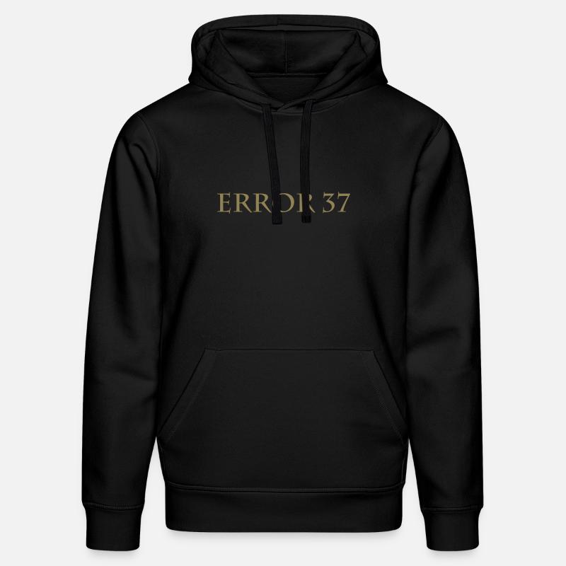 Error 37 - Stanley/Stella Unisex Bio-Hoodie DRUMMER  - Schwarz