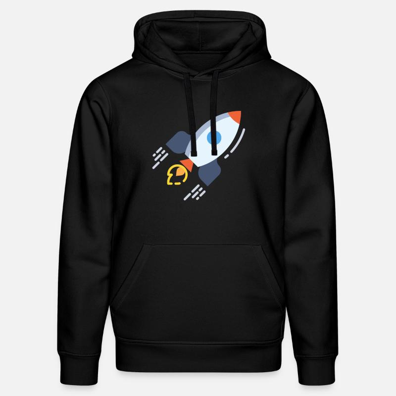Vaisseau spatial volant. Cadeau - Sweat à capuche bio DRUMMER Stanley/Stella Unisexe - noir