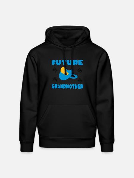 Future grandmother - Stanley/Stella DRUMMER Unisex Organic Hoodie - black