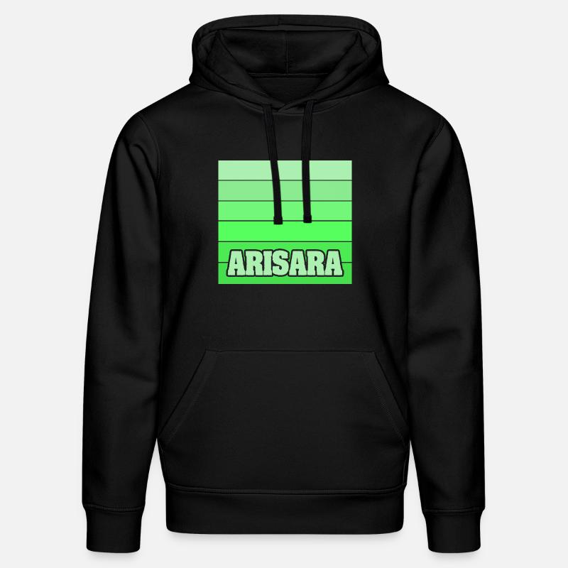 Arisara - Sweat à capuche bio DRUMMER Stanley/Stella Unisexe - noir