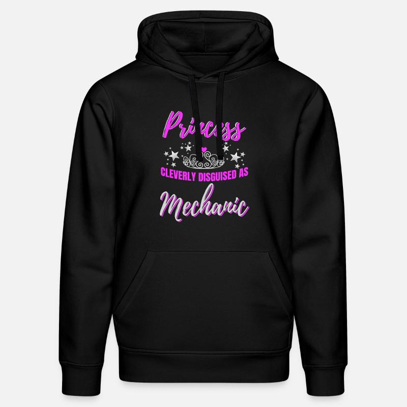 cadeau mécanicien - Sweat à capuche bio DRUMMER Stanley/Stella Unisexe - noir
