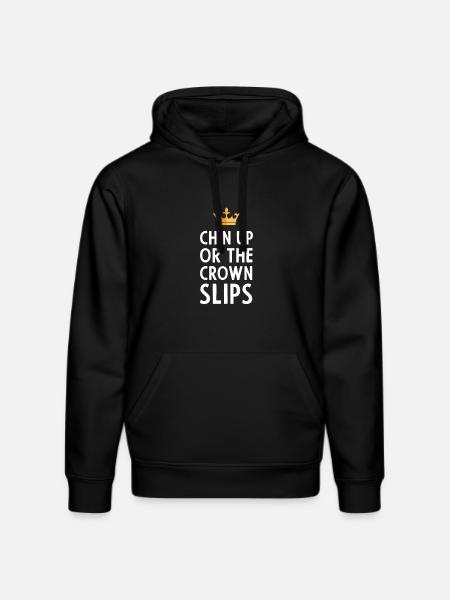 Chin Up lahja prinsessa - Stanley/Stella DRUMMER unisex luomuhuppari - musta