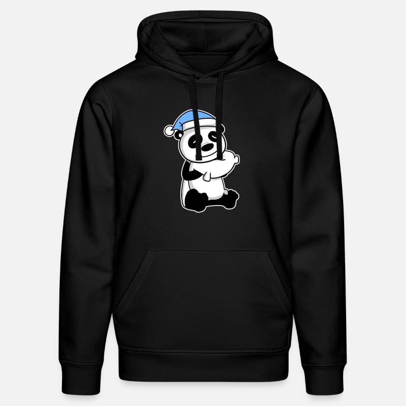 Panda Bébé - Sweat à capuche bio DRUMMER Stanley/Stella Unisexe - noir