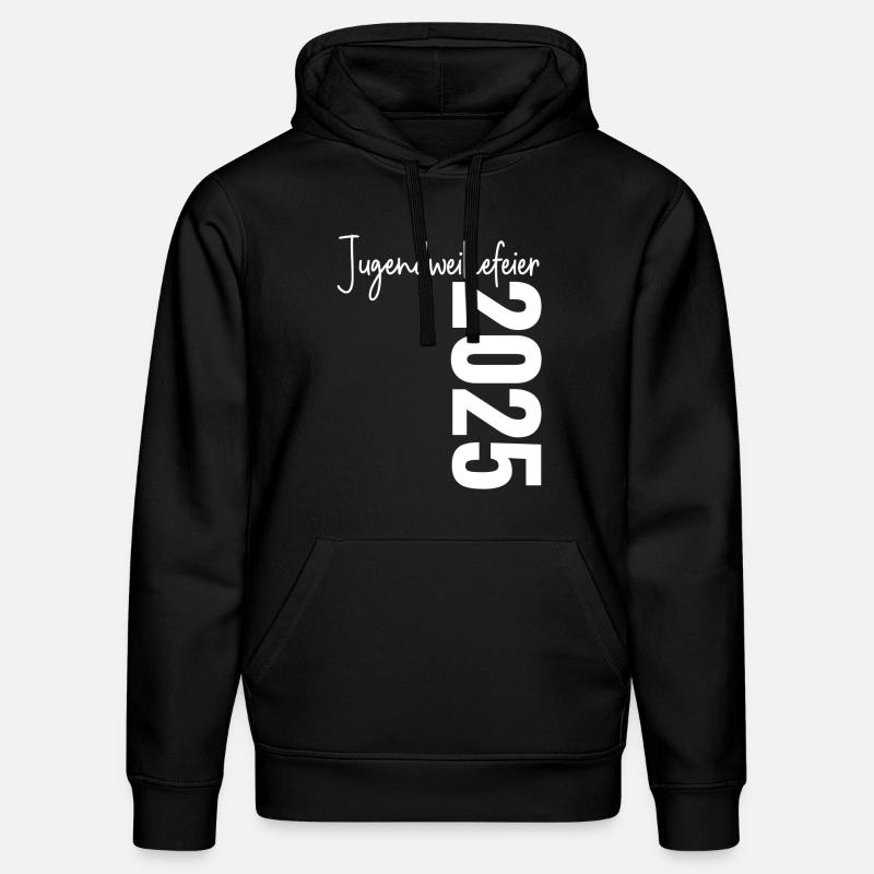 Jugendweihe Feier 2025 - Jugendweihefeier 2025 - Stanley/Stella Unisex Bio-Hoodie DRUMMER - Schwarz