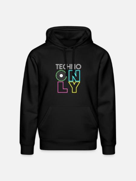TECHNOPARTY - Stanley/Stella DRUMMER Unisex Organic Hoodie - black
