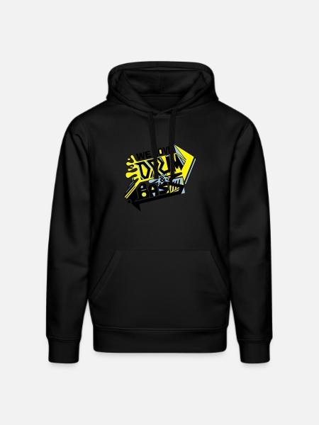 W3L0v3DNBv2(balck) - Stanley/Stella Unisex Bio-Hoodie DRUMMER - Schwarz