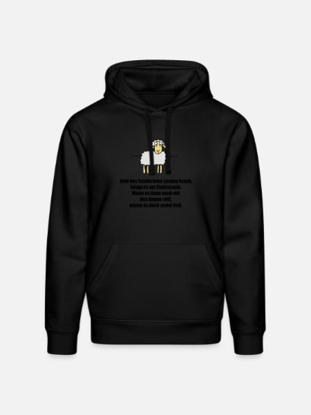 schaefchen - Stanley/Stella Unisex Bio-Hoodie DRUMMER - Schwarz