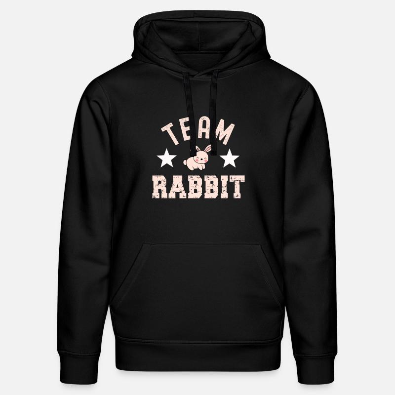 Lapin lapin - Sweat à capuche bio DRUMMER Stanley/Stella Unisexe - noir