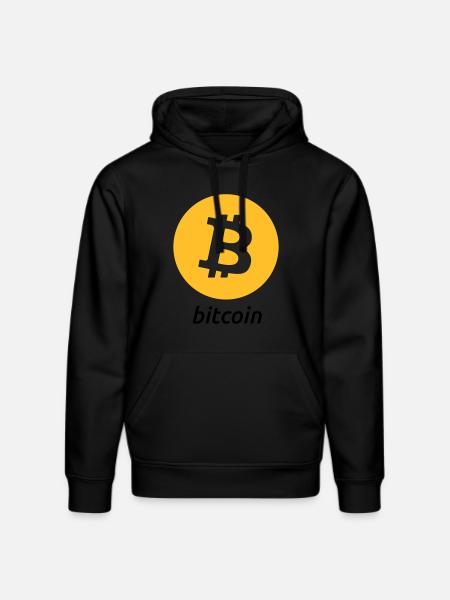 Bitcoin - Sweat à capuche bio DRUMMER Stanley/Stella Unisexe - noir