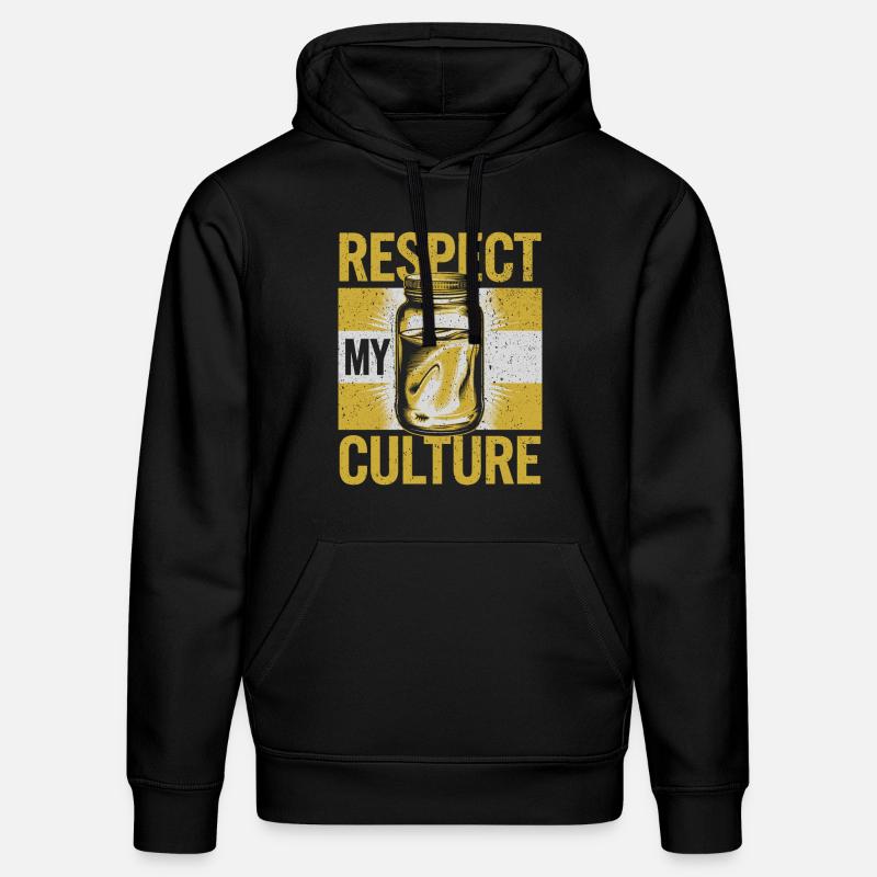 Kombucha – Plus qu’une simple boisson - Sweat à capuche bio DRUMMER Stanley/Stella Unisexe - noir