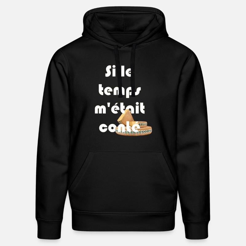 Comté - Sweat à capuche bio DRUMMER Stanley/Stella Unisexe - noir