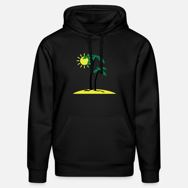 Palminsel - Stanley/Stella Unisex Bio-Hoodie DRUMMER - Schwarz