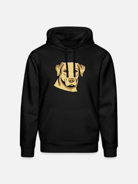Dog mops - Stanley/Stella DRUMMER Unisex Organic Hoodie - black