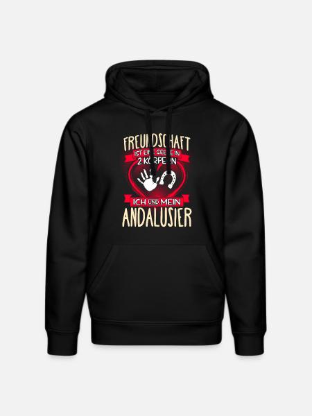 ANDALUSIER - 3 - Stanley/Stella Unisex Bio-Hoodie DRUMMER - Schwarz