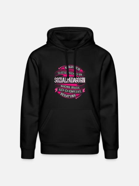 Sozialpädagogin - Stanley/Stella Unisex Bio-Hoodie DRUMMER - Schwarz