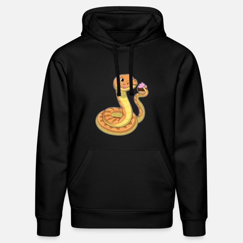 Muffin serpent - Sweat à capuche bio DRUMMER Stanley/Stella Unisexe - noir