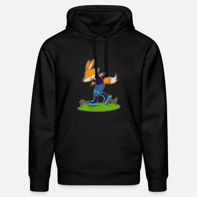 Fuchs Inline skating Inline skates - Stanley/Stella Unisex Bio-Hoodie DRUMMER - Schwarz