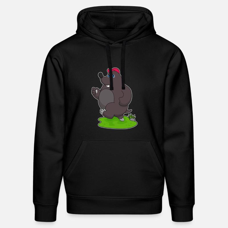 Mole Jogger Jogging - Sweat à capuche bio DRUMMER Stanley/Stella Unisexe - noir