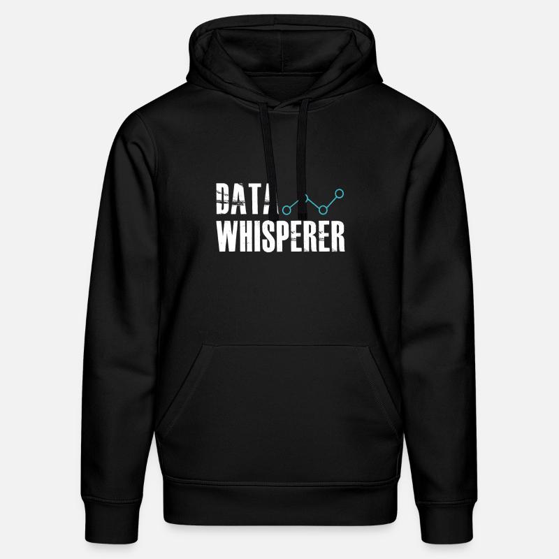 Data Whisperer Science Analyst Ingénieur logiciel - Sweat à capuche bio DRUMMER Stanley/Stella Unisexe - noir