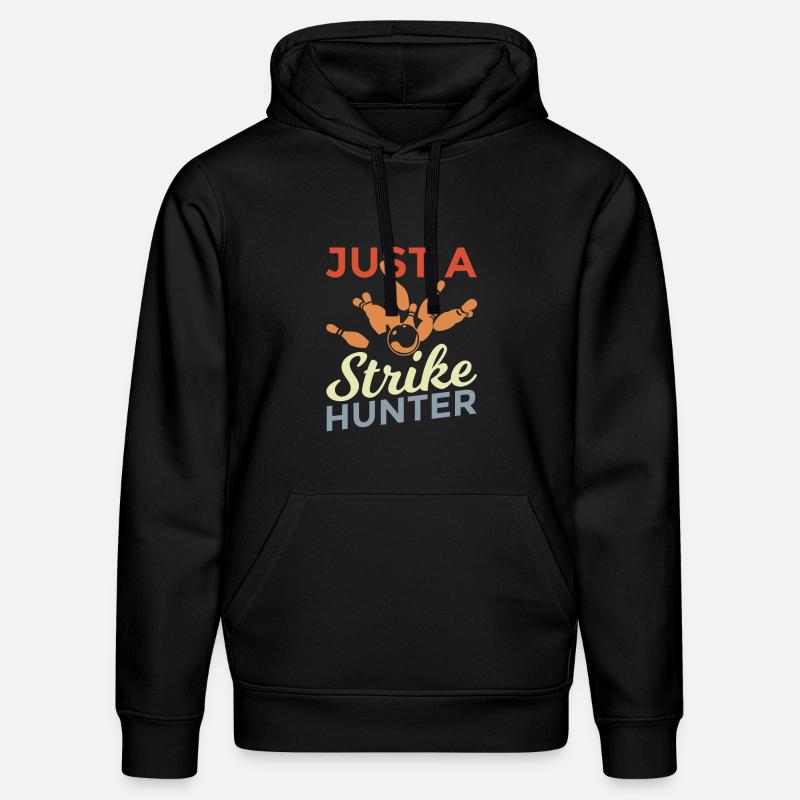 Joueurs de quilles - Sweat à capuche bio DRUMMER Stanley/Stella Unisexe - noir