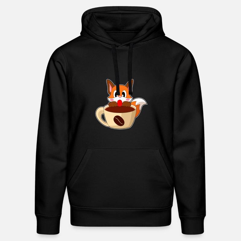 Fuchs Kaffee Tasse - Stanley/Stella Unisex Bio-Hoodie DRUMMER  - Schwarz