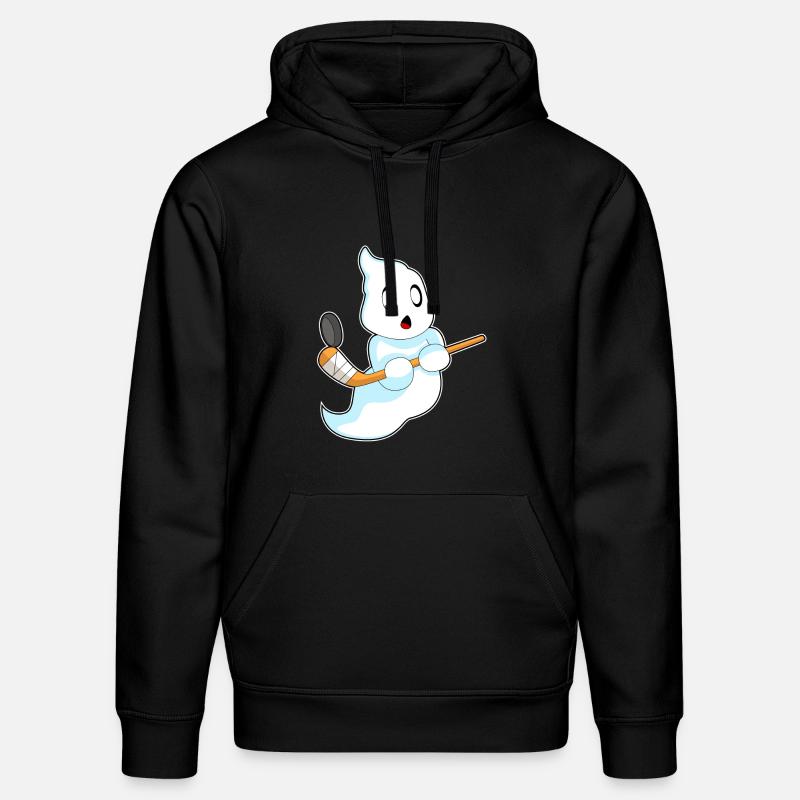 Geist Eishockey Eishockeyschläger - Stanley/Stella Unisex Bio-Hoodie DRUMMER  - Schwarz