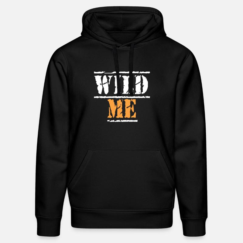 Citation de WILD ME - Sweat à capuche bio DRUMMER Stanley/Stella Unisexe - noir