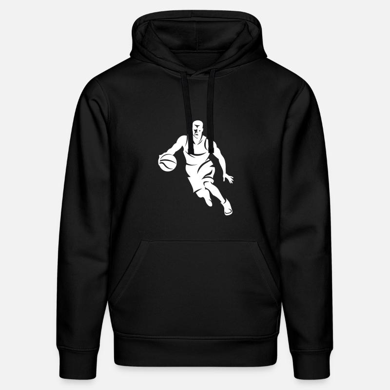 Basketteur - Sweat à capuche bio DRUMMER Stanley/Stella Unisexe - noir