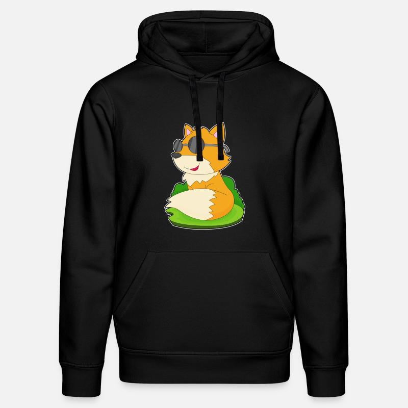 Fuchs Sonnenbrille - Stanley/Stella Unisex Bio-Hoodie DRUMMER  - Schwarz