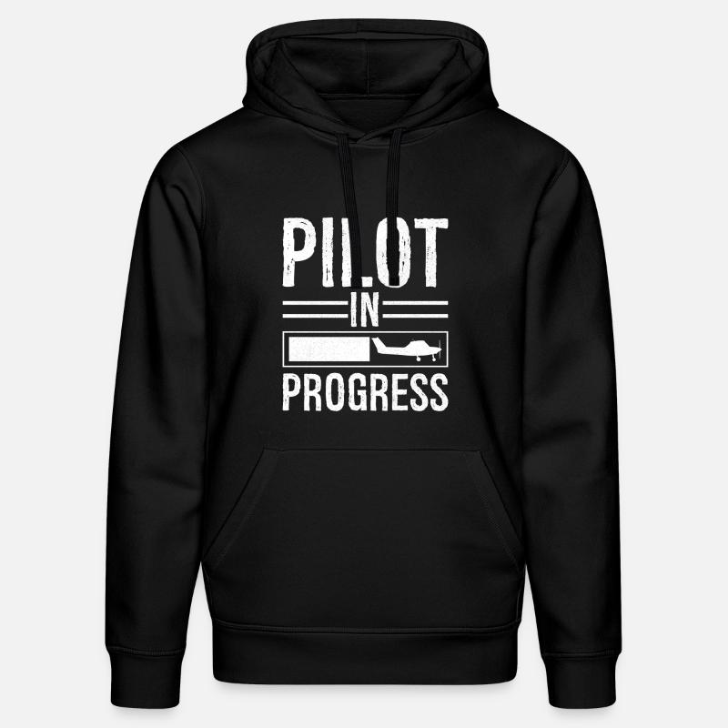 Pilote en cours - Sweat à capuche bio DRUMMER Stanley/Stella Unisexe - noir