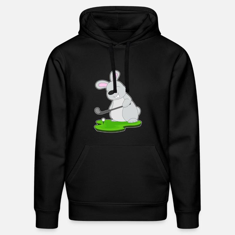 Hase Golf Golfschläger - Stanley/Stella Unisex Bio-Hoodie DRUMMER - Schwarz