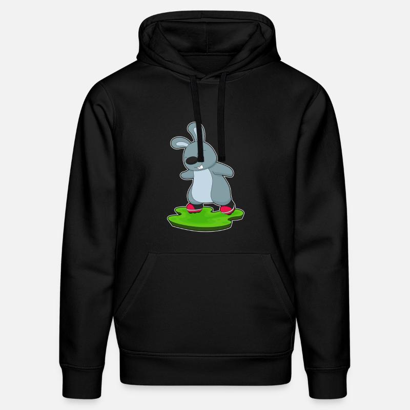 Hase Inline skating Inline skates - Stanley/Stella Unisex Bio-Hoodie DRUMMER  - Schwarz