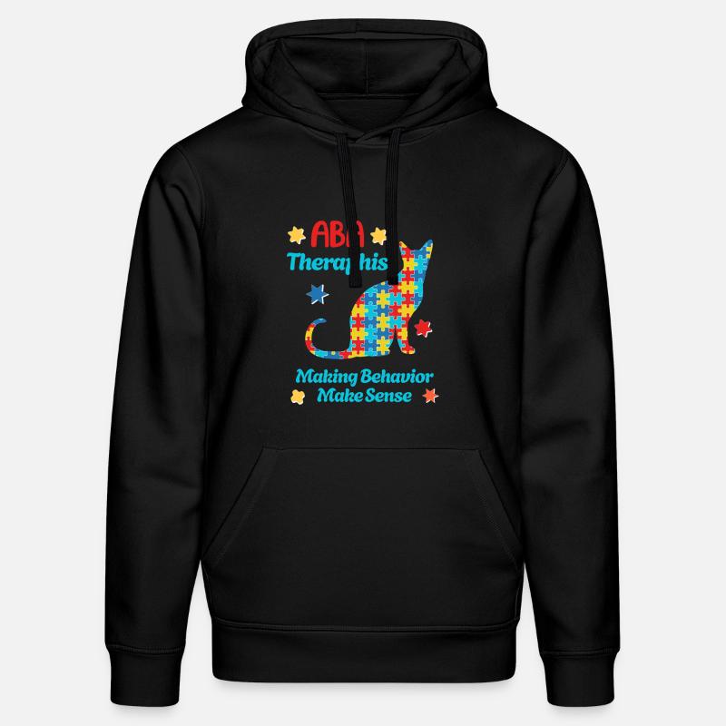 L’équipe de l’autisme : Forts ensemble - Sweat à capuche bio DRUMMER Stanley/Stella Unisexe - noir