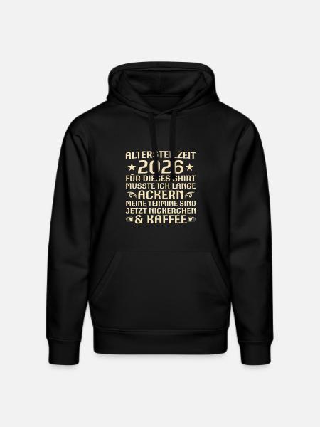 Altersteilzeit 2026 Lustiges Kollege Abschied - Stanley/Stella Unisex Bio-Hoodie DRUMMER - Schwarz