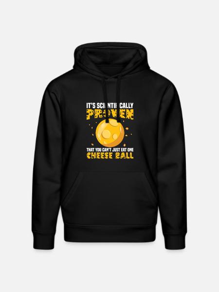 Cheese Ball Foodie Mix Zubehör für Cheese Ball - Stanley/Stella Unisex Bio-Hoodie DRUMMER  - Schwarz