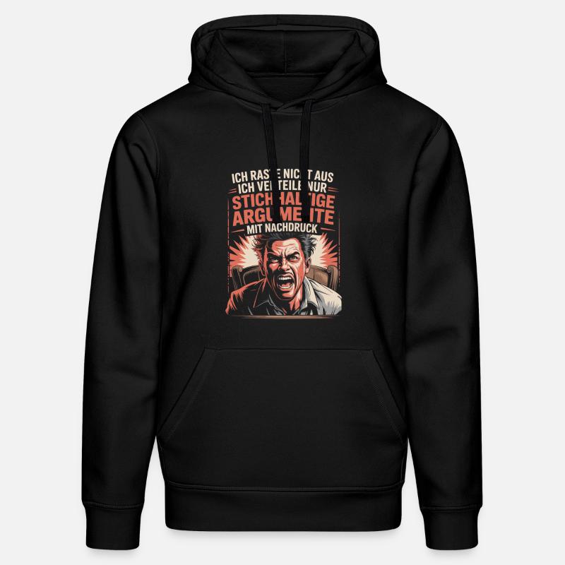 Arguments convaincants - Sweat à capuche bio DRUMMER Stanley/Stella Unisexe - noir