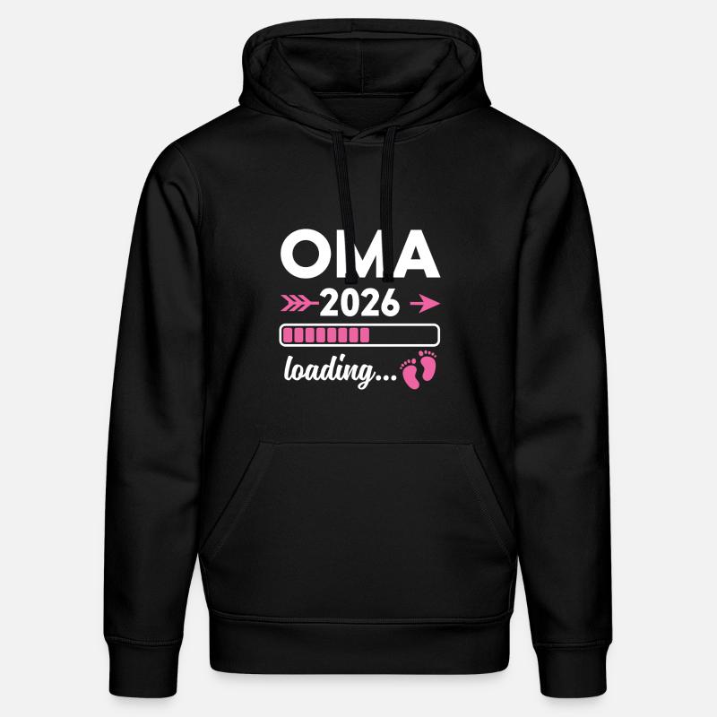 Oma 2026 Loading - Stanley/Stella Unisex Bio-Hoodie DRUMMER  - Schwarz
