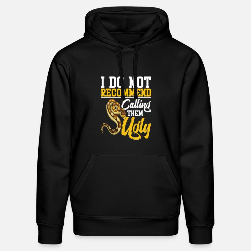 Schlangenliebhaber Reptiliengehege Python Futter Burmeser - Stanley/Stella Unisex Bio-Hoodie DRUMMER - Schwarz