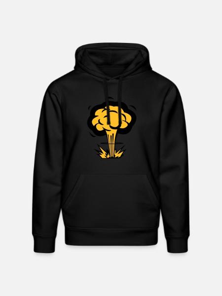 Atompilz - Stanley/Stella Unisex Bio-Hoodie DRUMMER  - Schwarz