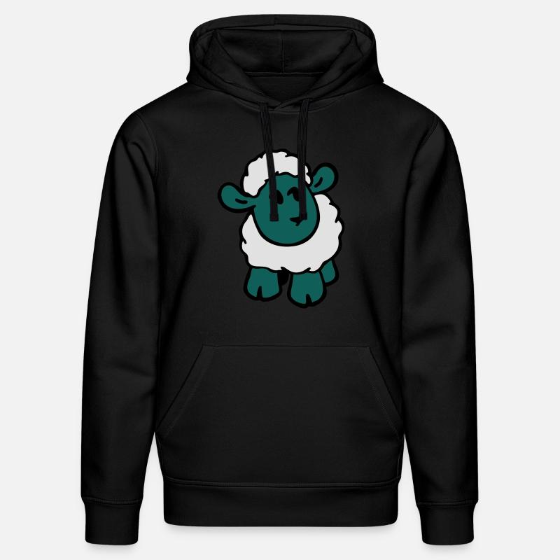 Moutons Shirts - Sweat à capuche bio DRUMMER Stanley/Stella Unisexe - noir