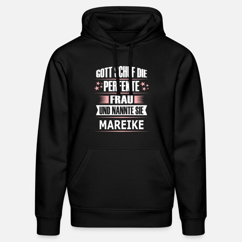MAREIKE - Stanley/Stella Unisex Bio-Hoodie DRUMMER  - Schwarz