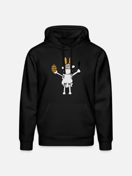 Osterschaf - Stanley/Stella Unisex Bio-Hoodie DRUMMER  - Schwarz