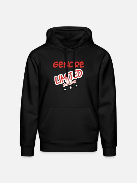 GENDRE LIMITED EDITION - Stanley/Stella DRUMMER Unisex Organic Hoodie - black