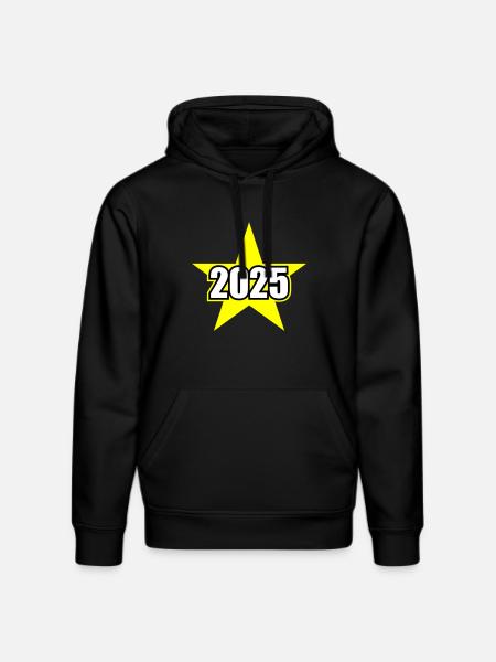 2025 Star - Stanley/Stella DRUMMER Unisex Organic Hoodie - black