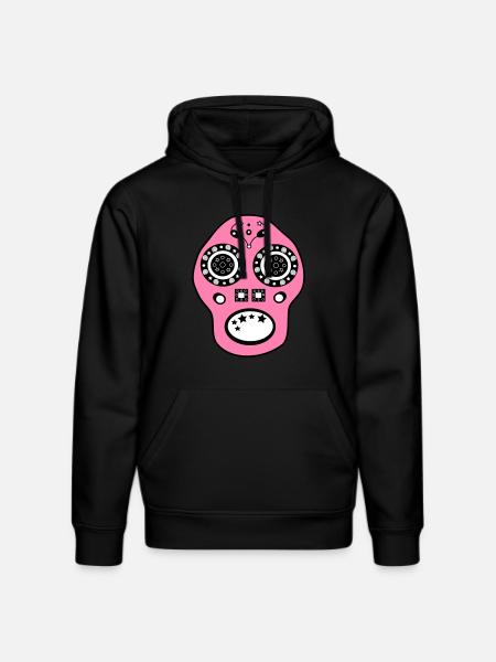 Skull - Stanley/Stella DRUMMER Unisex Organic Hoodie - black