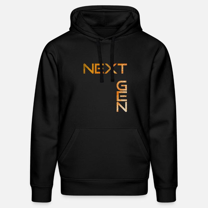 NEXT GEN - Sweat à capuche bio DRUMMER Stanley/Stella Unisexe - noir