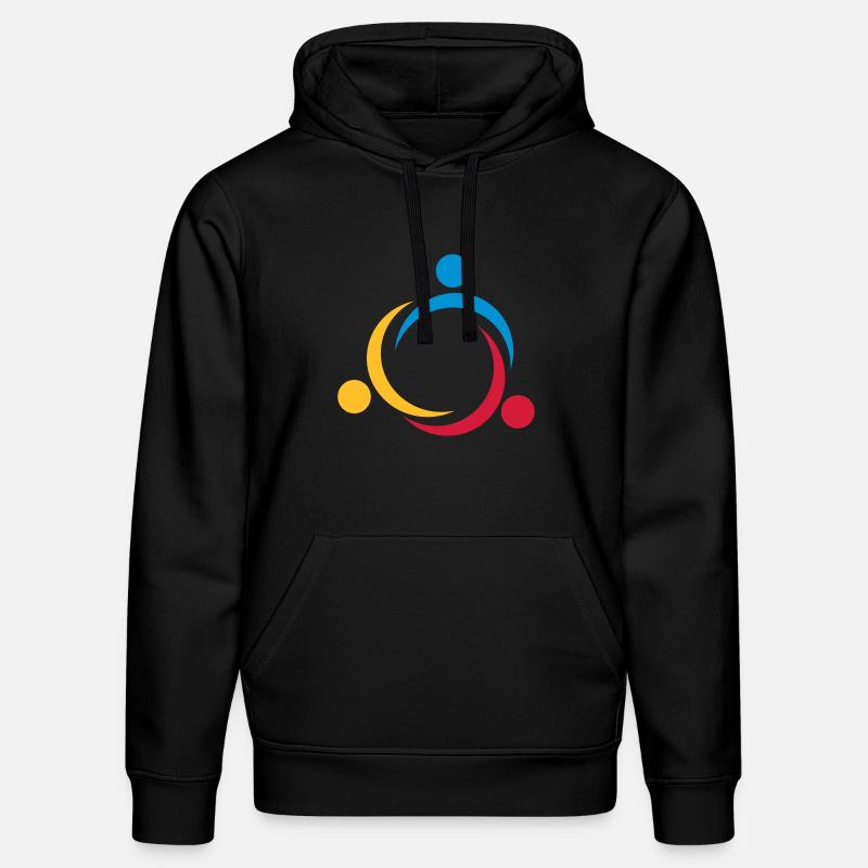 6061912 120363571 diversity2 - Sweat à capuche bio DRUMMER Stanley/Stella Unisexe - noir