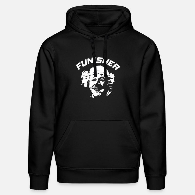 Le Funisher - Sweat à capuche bio DRUMMER Stanley/Stella Unisexe - noir