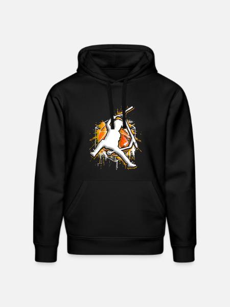 Scooter - Stuntscooter - Trottinette - Tretroller - Stanley/Stella DRUMMER Unisex Organic Hoodie - black